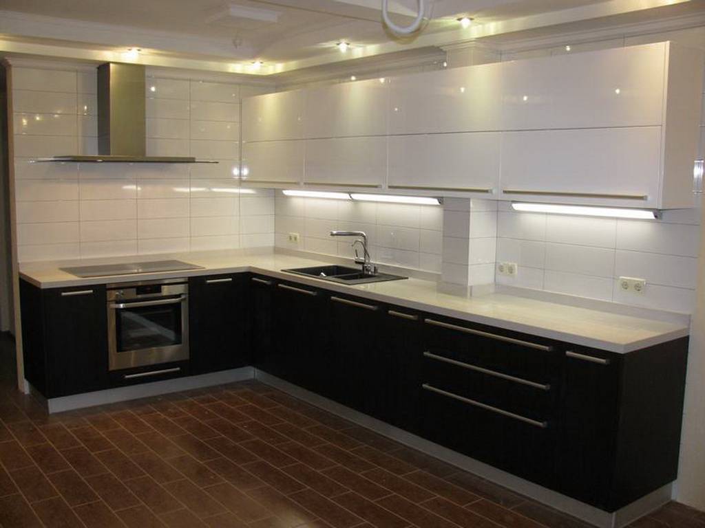 Дизайн черной кухни: 220+ (фото) сочетаний в интерьере