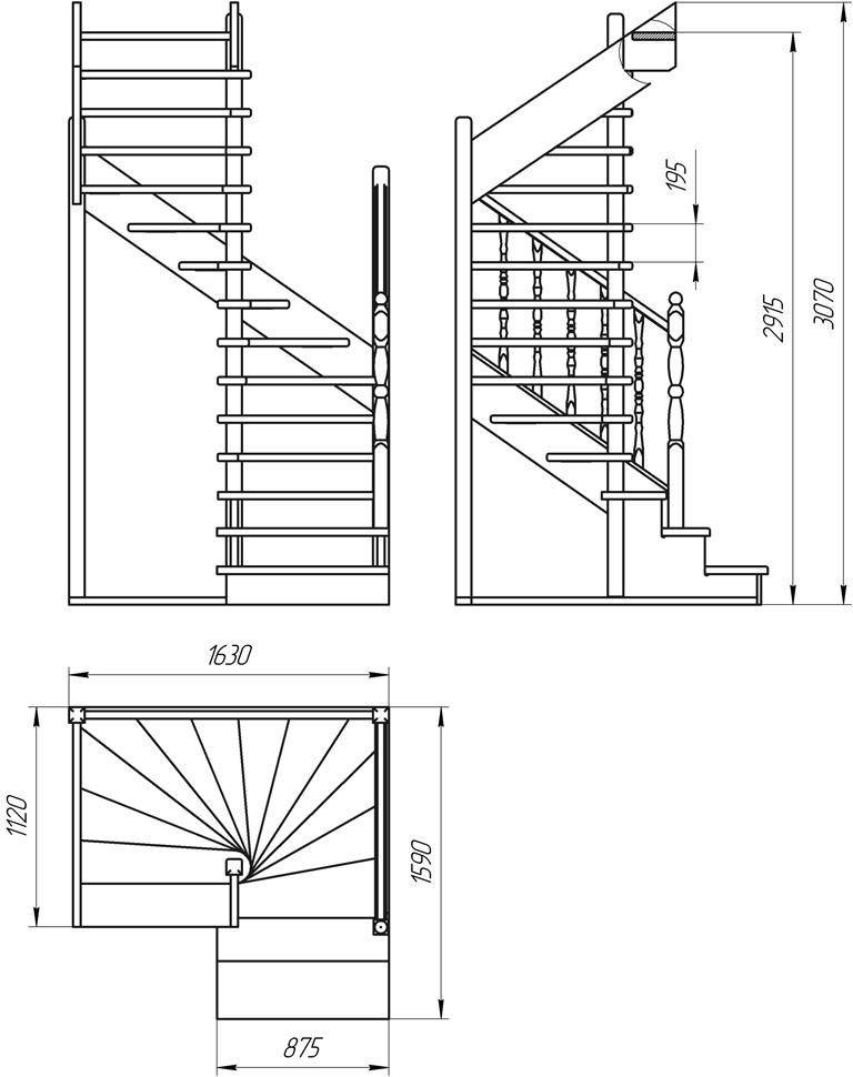 Типы размеров лестницы. Винтовая лестница высота 3500 диаметр 1500. Лестница межэтажная высота 2800 длина 3500 ширина 900. Лестница поворотная на 180° лс-01у, универсальная. Винтовая лестница сбоку чертеж.