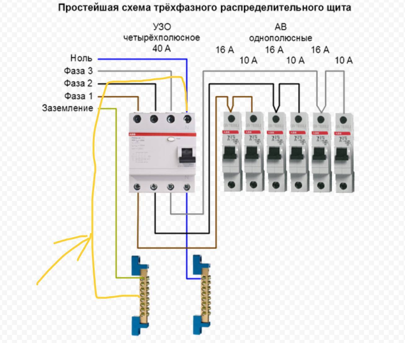 15 схем установки узо | ehto.ru