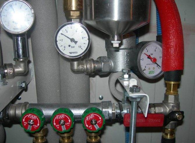 Гидравлическое испытание трубопроводов систем отопления