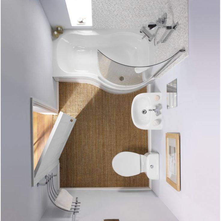Маленькая ванная комната: фото реальных интерьеров