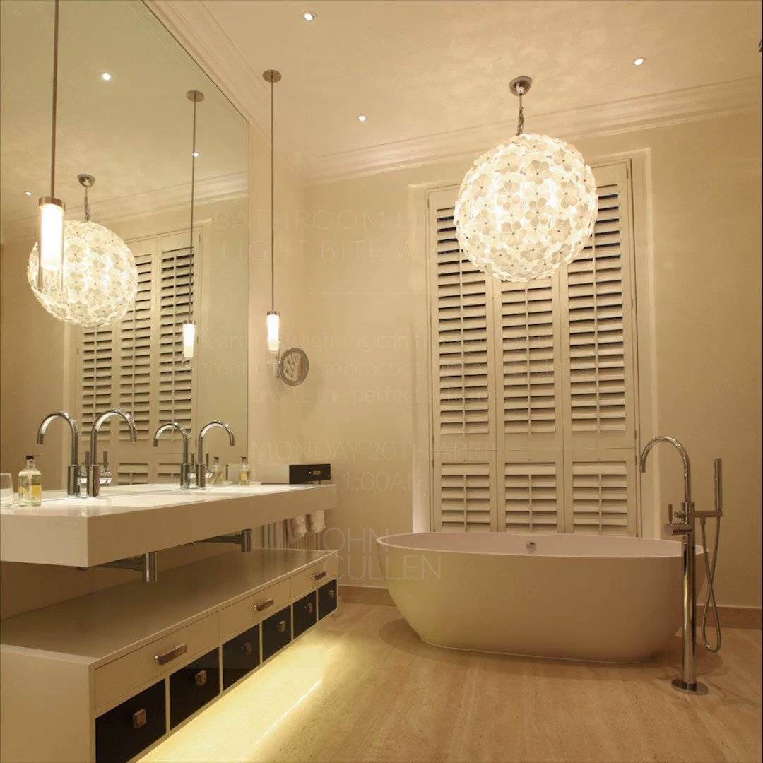 Светильники для ванной: 62 фото разновидностей оригинальных идей