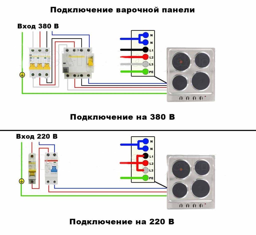 Схемы подключения варочной панели | remont-kuxni.ru