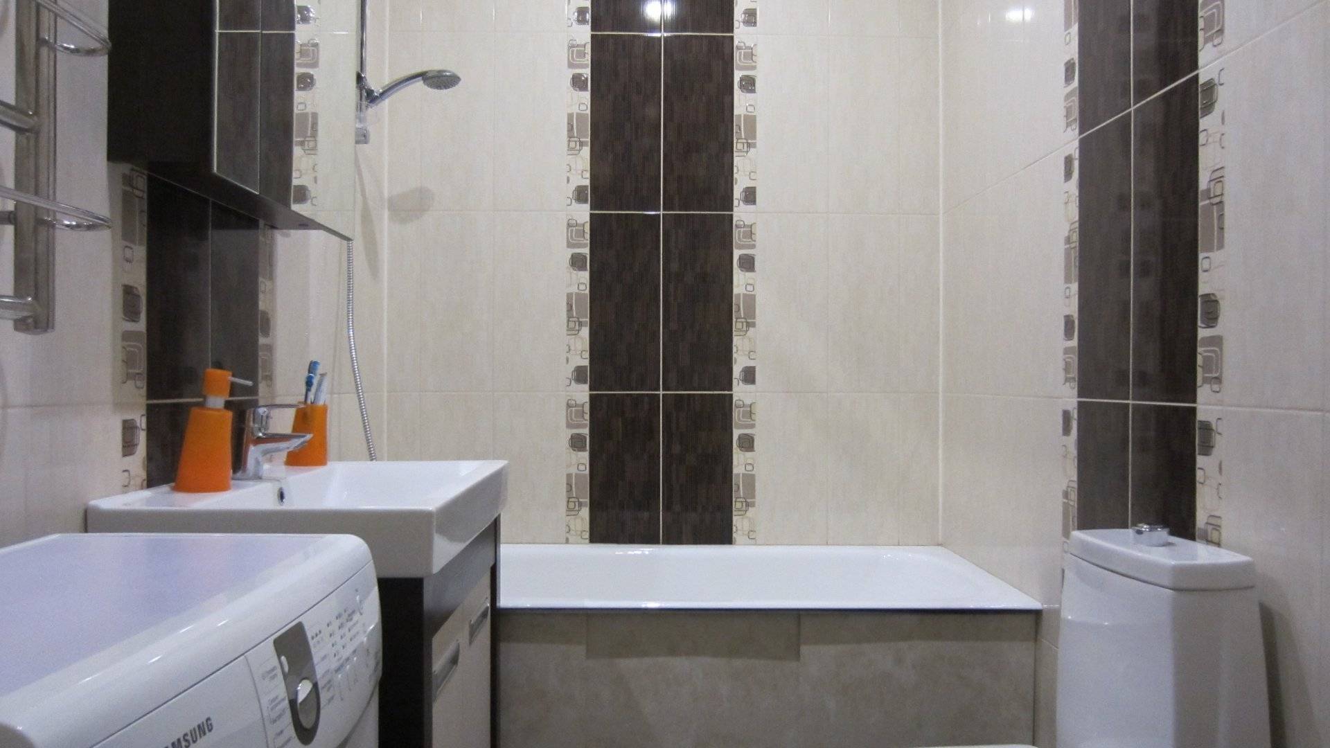 отделка ванной комнаты плиткой дизайн