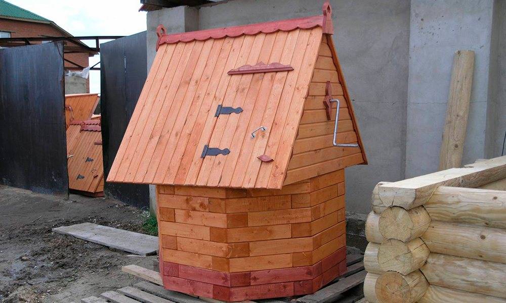 Сооружение домика для колодца своими руками – простейшая конструкция