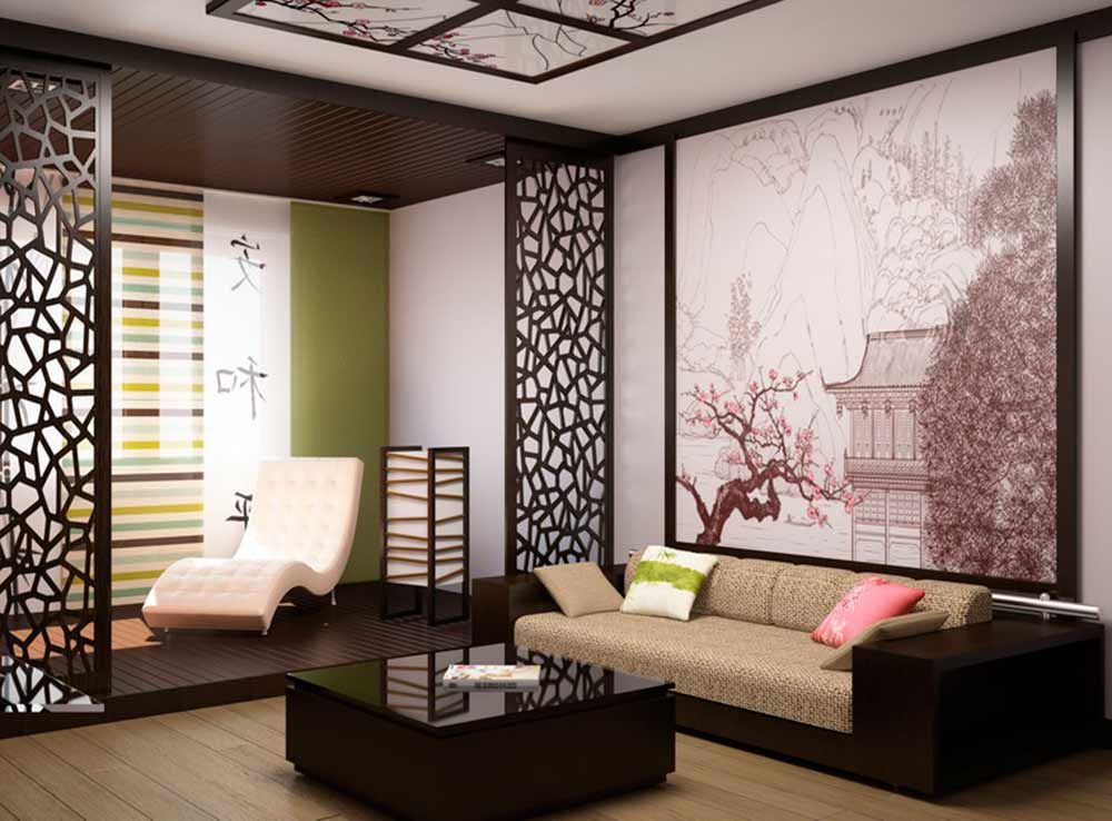 Китайский стиль в интерьере (90+ фото) | дизайн спальни (комнаты) в китайском стиле своими руками