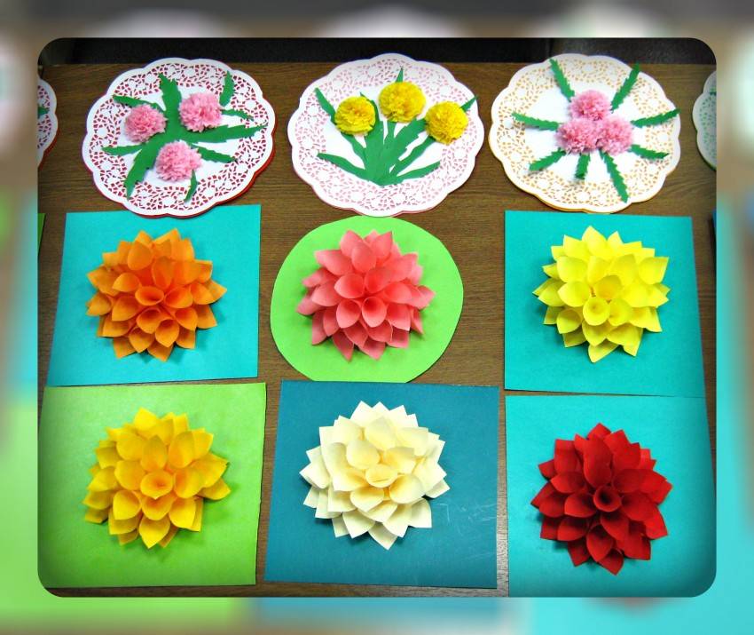 Цветы из салфеток своими руками – пошаговая инструкция как изготовить своими руками бумажные цветы (100 фото)