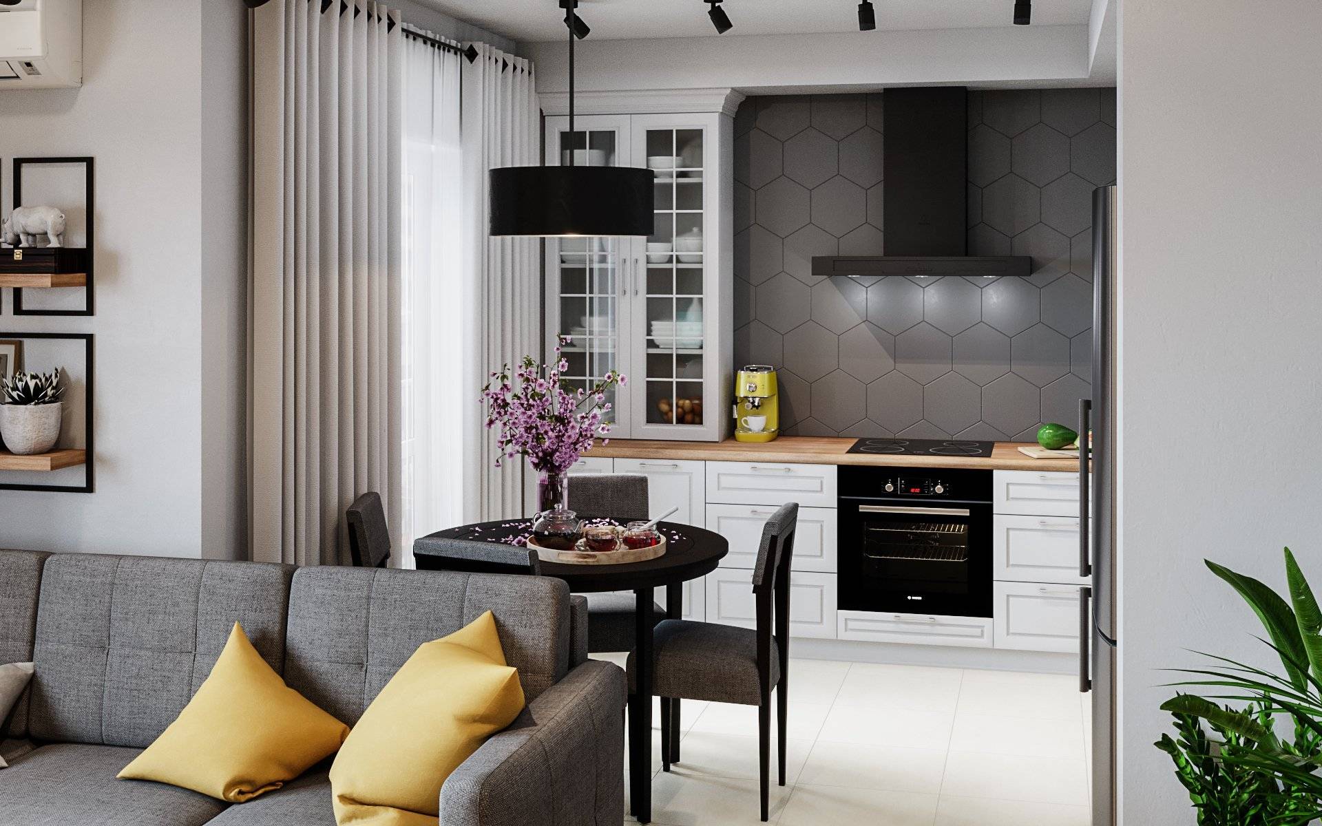 Кухня 16 кв. м.: советы по обустройству и рекомендации как выбрать мебель и элементы интерьера (120 фото)