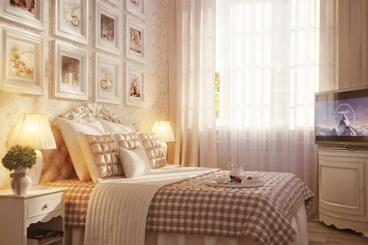 Уютные и комфортные спальни в стиле прованс: фото дизайн-проектов и советы по обустройству