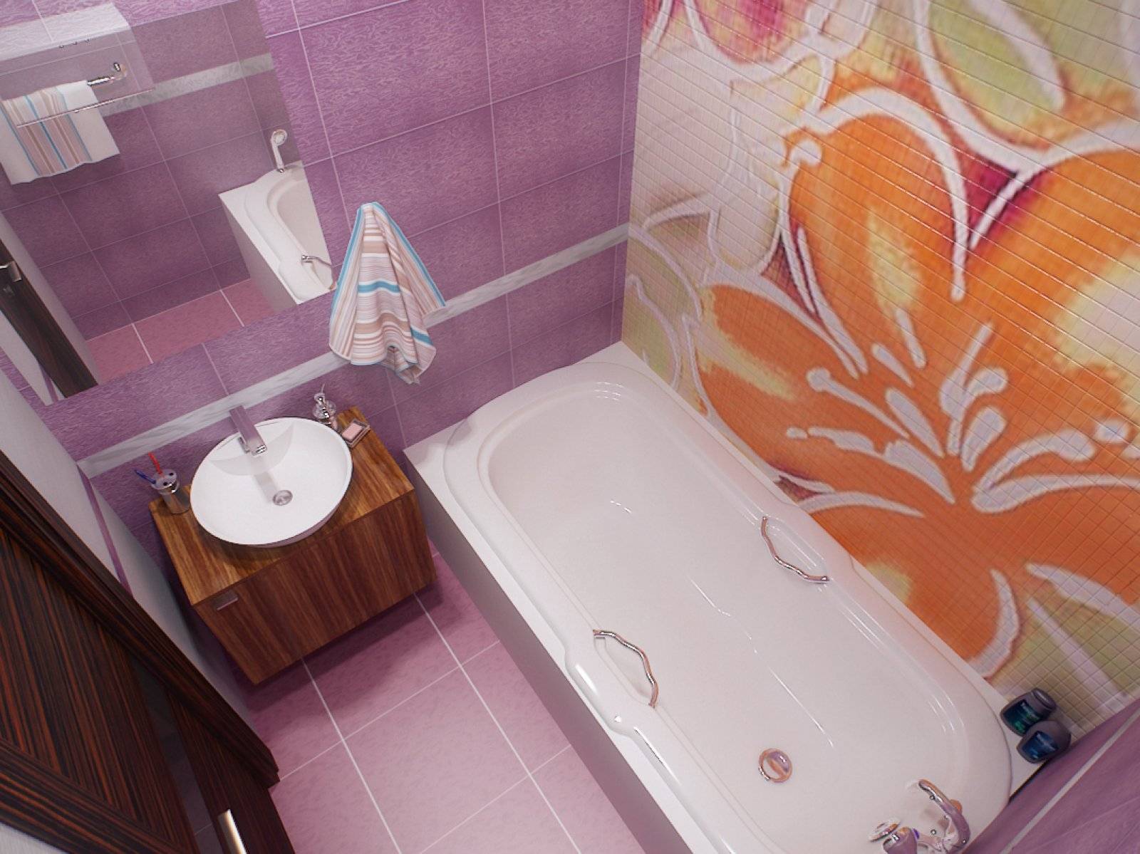 Дизайн интерьера ванной комнаты + фото
