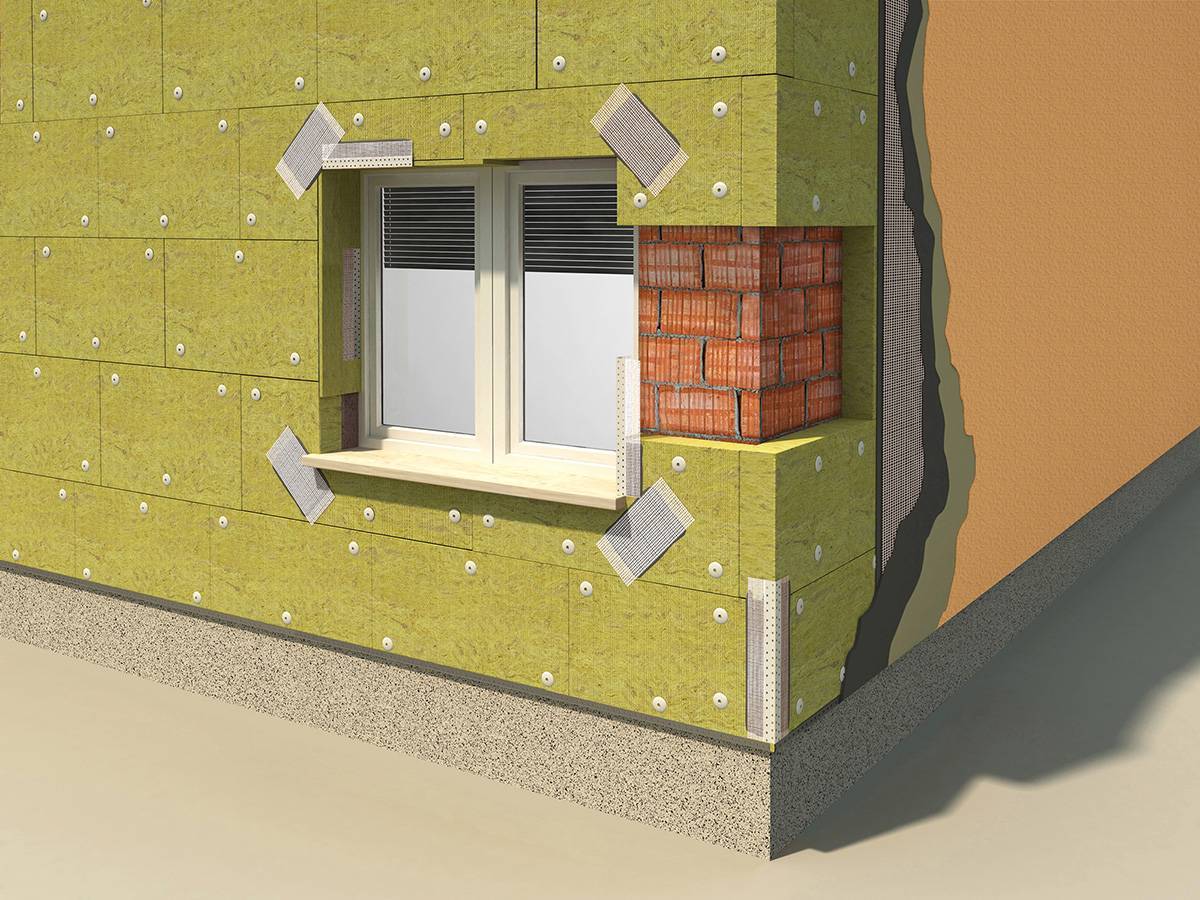 Способы утепления фасада - строй сам