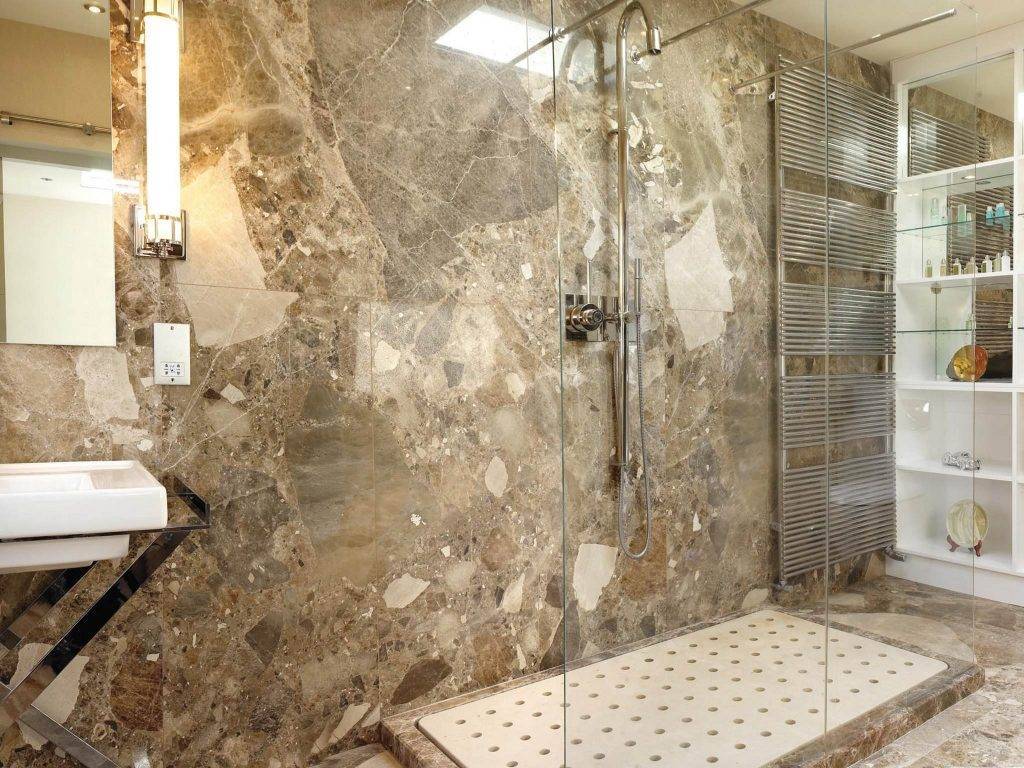Идеи дизайна мраморной ванной комнаты с фото-примерами