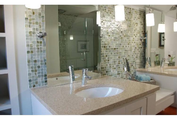 Мозаика в дизайне ванной комнаты — идеальный способ для красивого обустройства на 83 фото