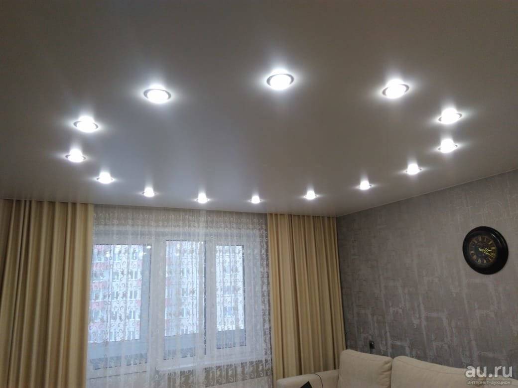 Ошибки и правила расположения точечных светильников на потолке