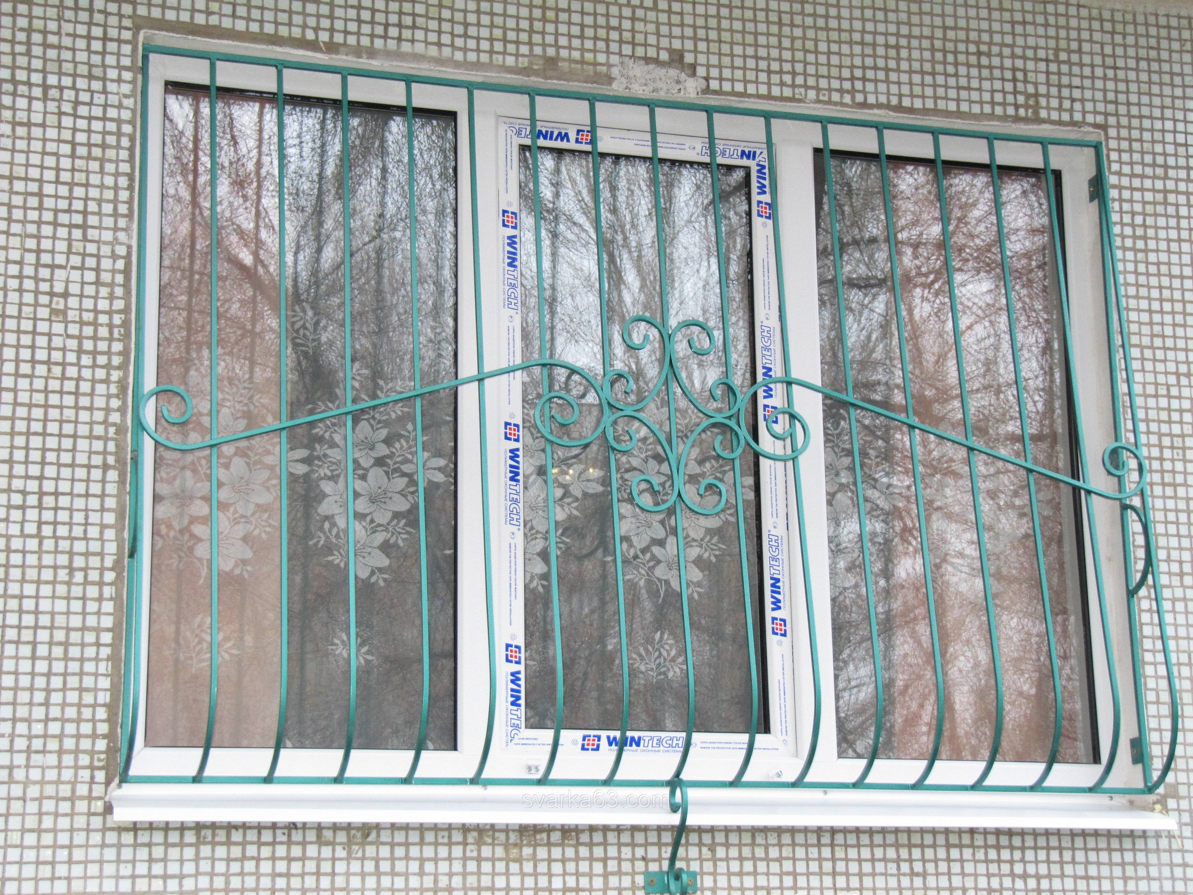 Решетка на окна из металла: разновидности, принципы выбора и изготовления