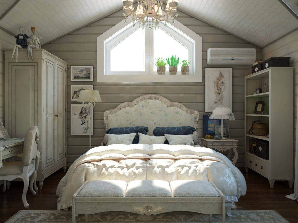Интерьер спальни в стиле прованс своими руками (50 фото): мебель в деревянном доме, кровать и гарнитур