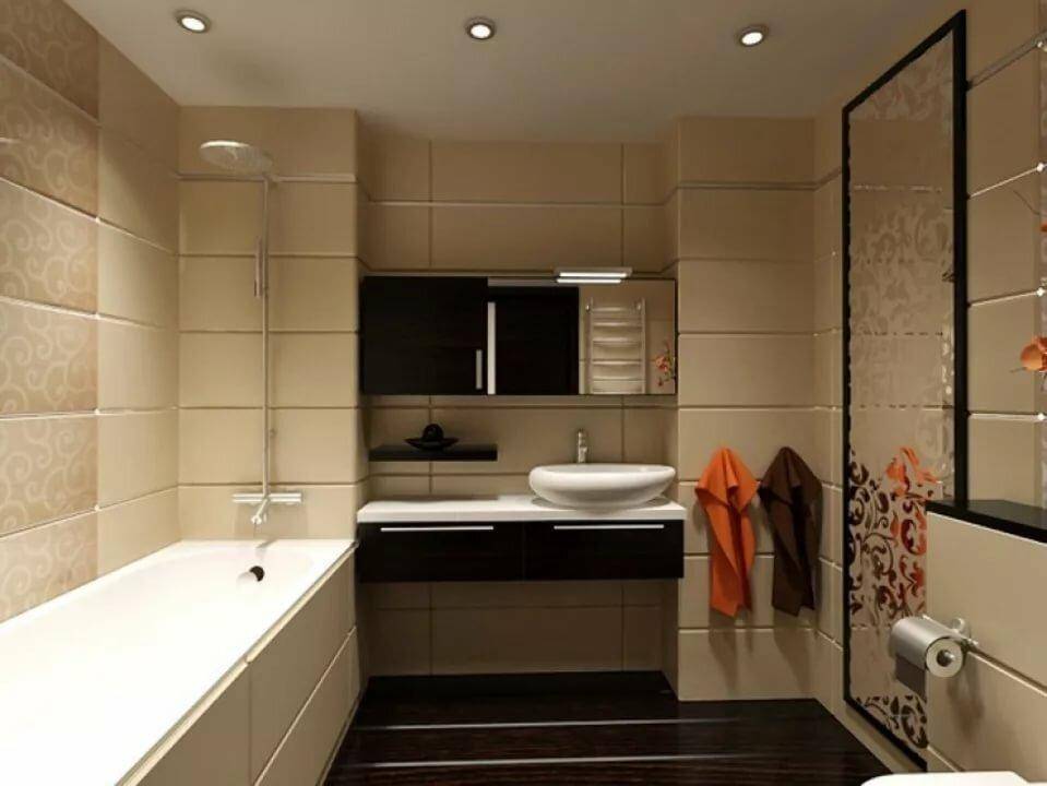 Ванная комната 4 кв. метра — дизайн 16 вариантов