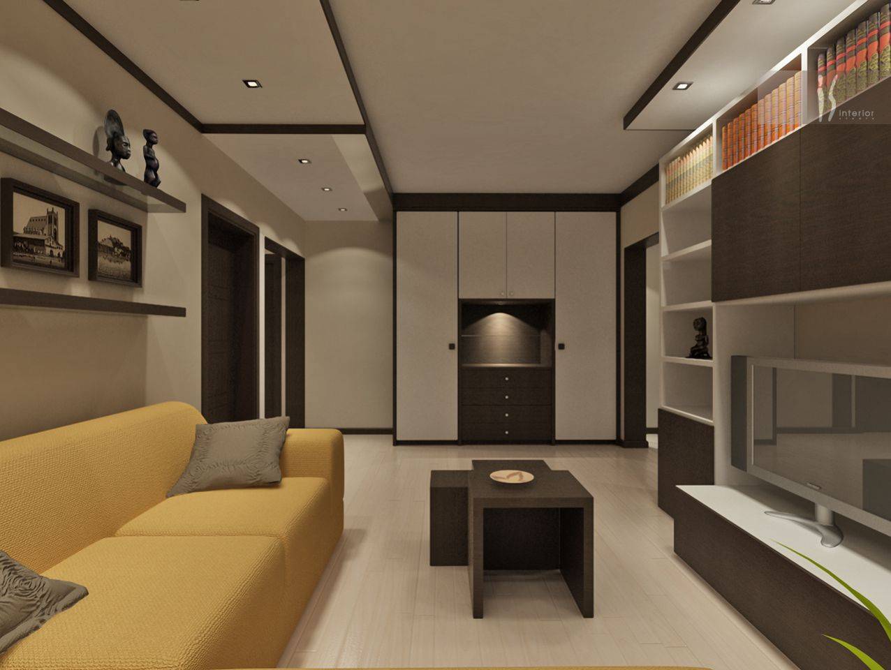 Дизайн маленькой гостиной с камином (50 фото примеров)