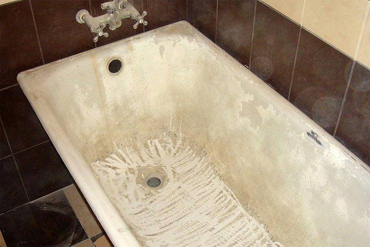 Лучшие способы восстановления эмали ванны без привлечения специалистов