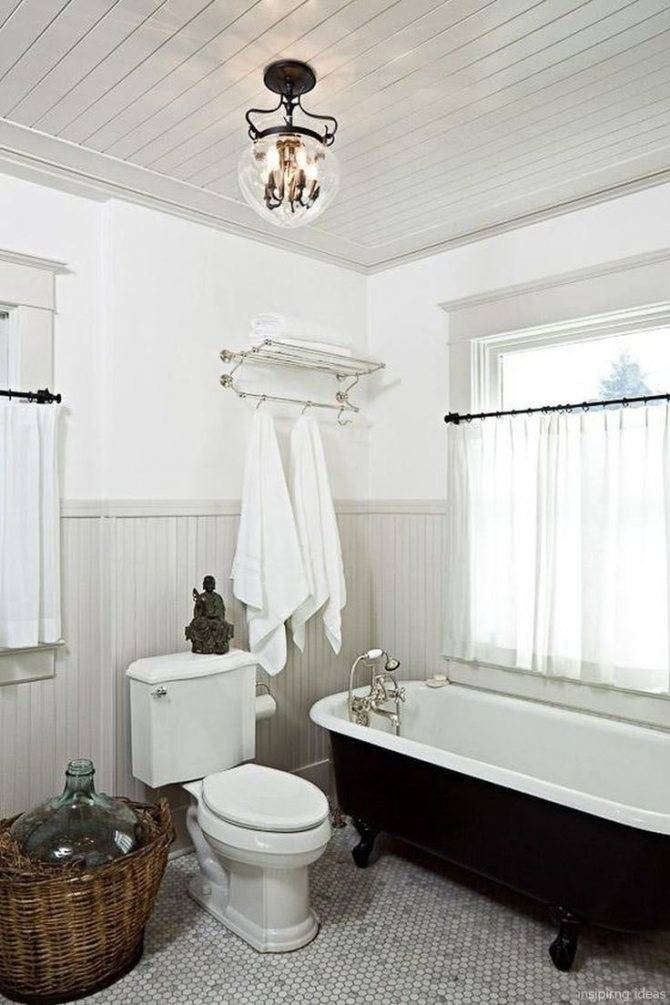 Вагонка для ванной комнаты — почему бы и нет