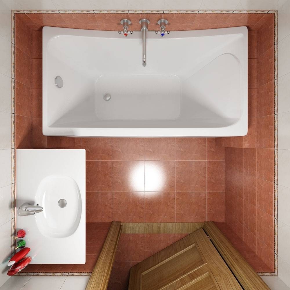 Дизайн ванной комнаты 5 кв. м: фото, идеи, советы