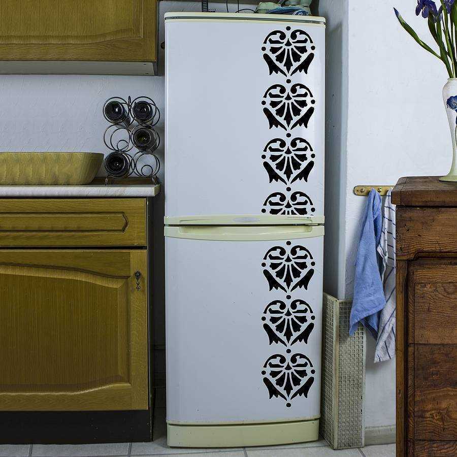 Декор холодильника своими руками: как можно украсить бытовую технику