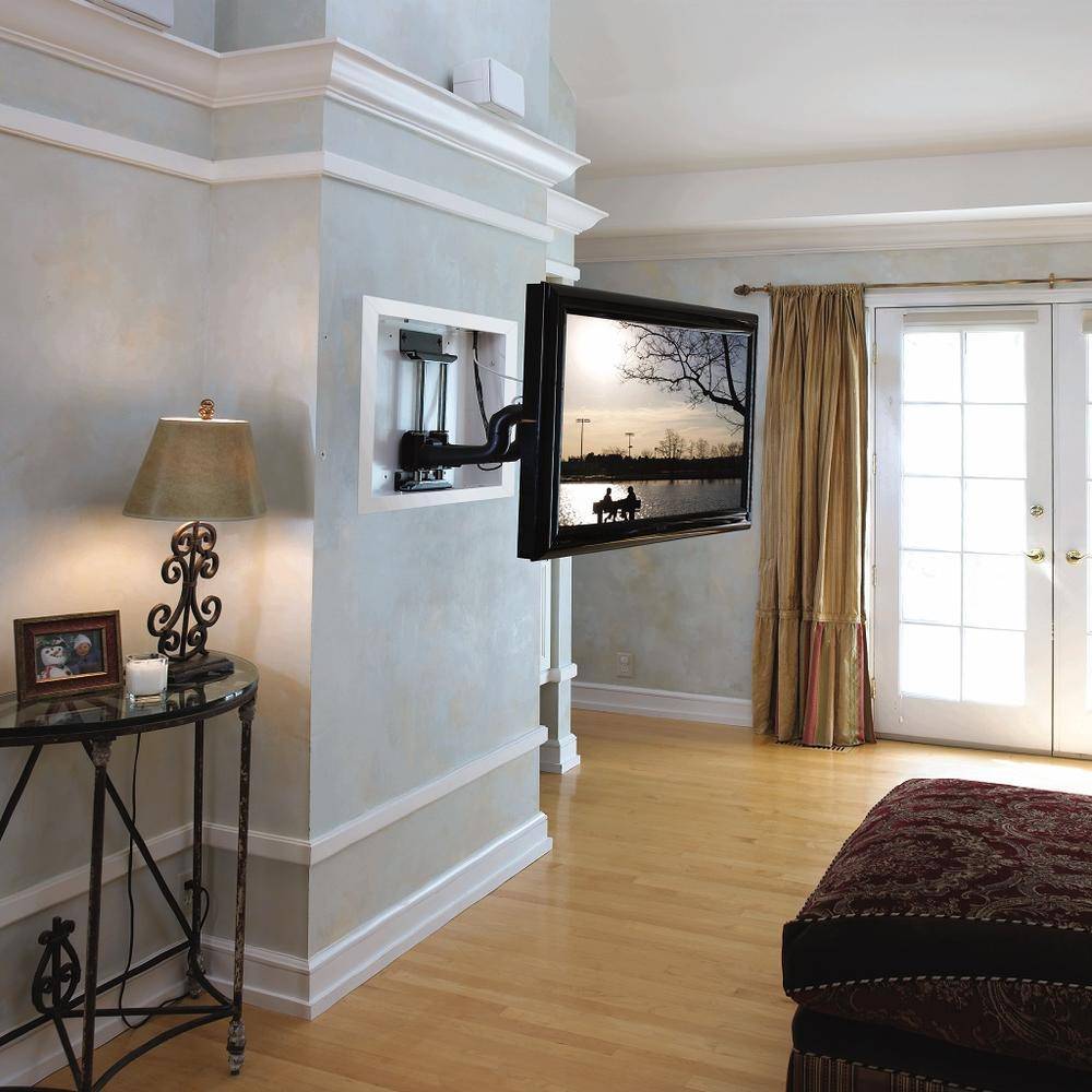 Телевизор на стене: 105 фото красивых вариантов оформления современных телевизоров