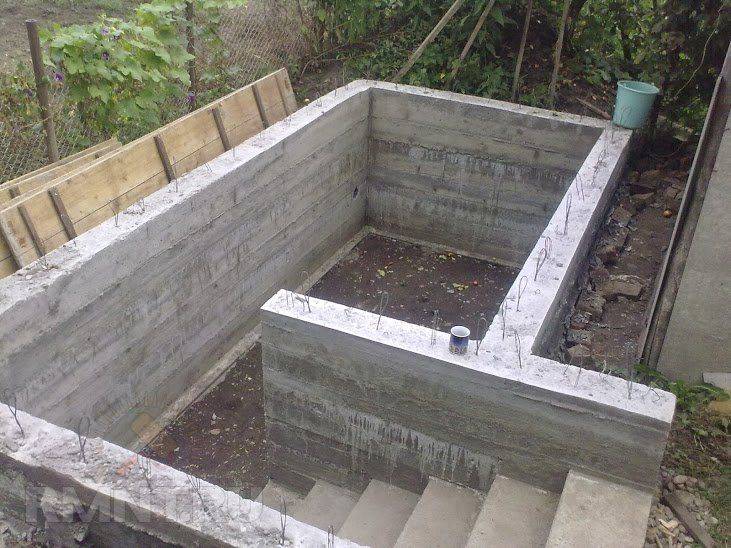 Как сделать бетонный погреб своими руками