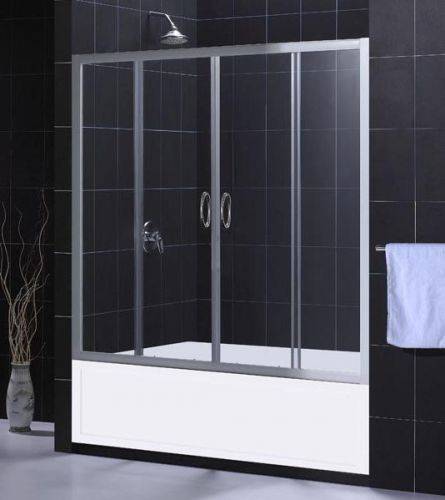 Стеклянные шторы для ванны, надёжный способ защиты от брызг