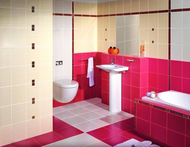 30 вариантов укладки плитки в ванной