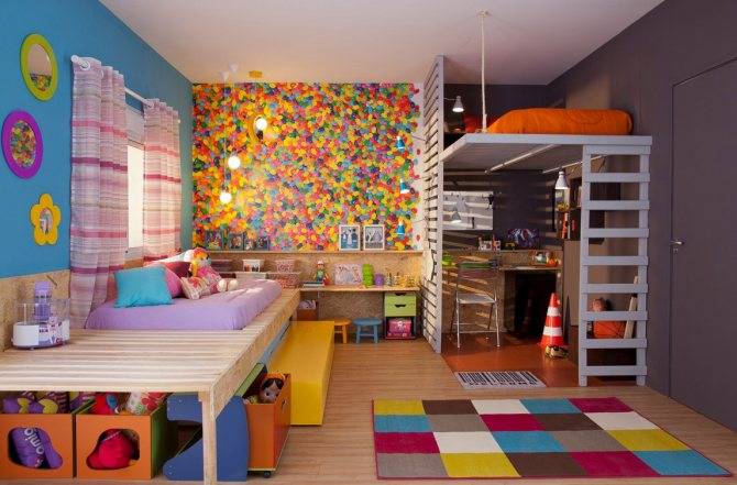 Комната для двух девочек: выбор цветового оформления, интересные дизайнерские решения