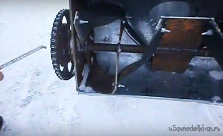 Снегоуборочная машина своими руками из домашней техники