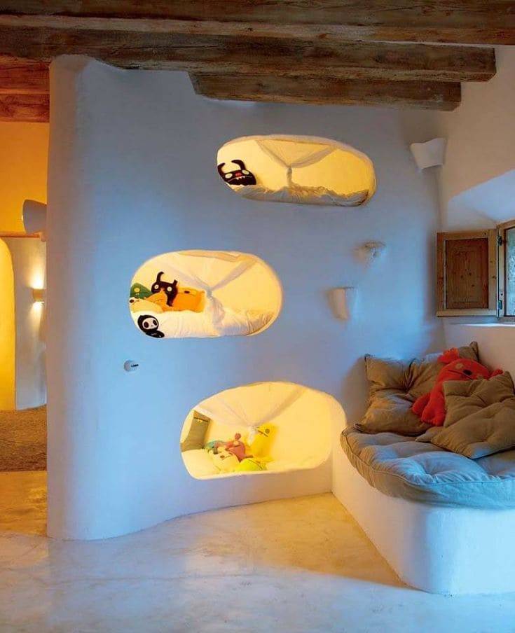 Примеры дизайна необычных кроватей для детей