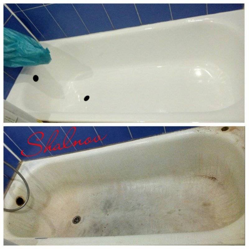 Реставрация чугунных ванн - восстановление и ремонт ванны из чугуна, стальной ванны | феникс