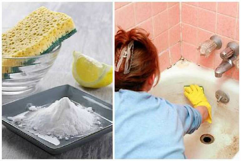 Как очистить ванну от налета в домашних условиях