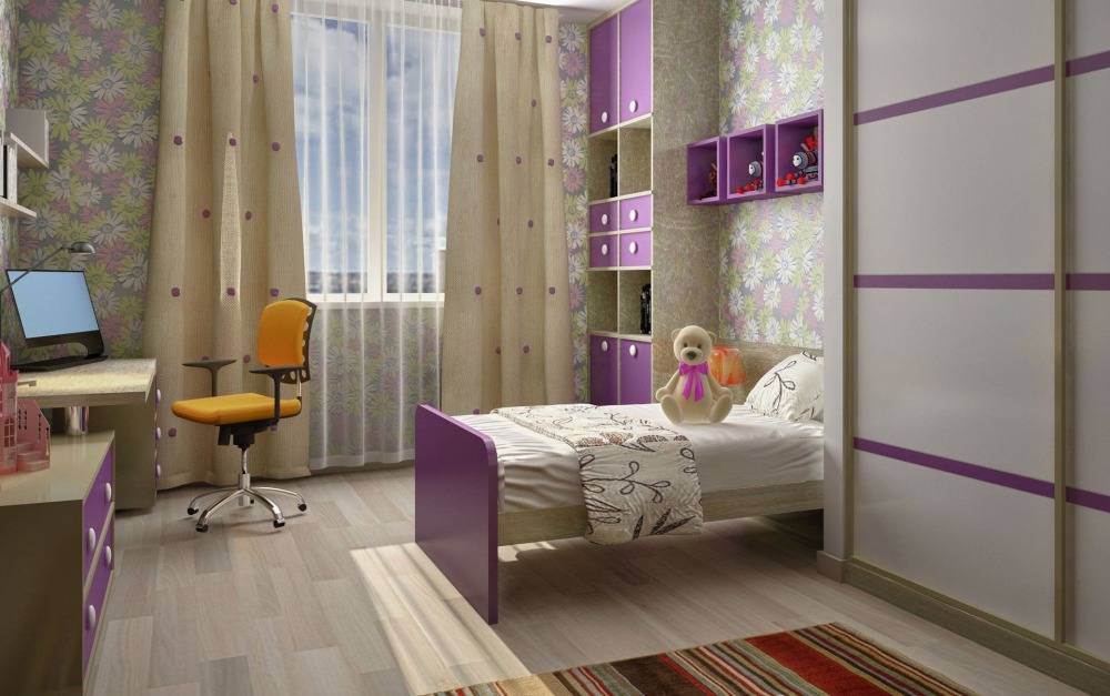 Детская комната для девочки: ремонт, 75 фото идей дизайна