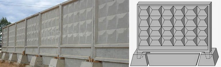 Секционный бетонный забор: этапы монтажа, преимущества