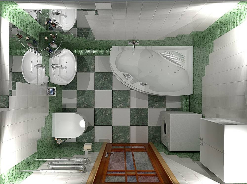 Ванная 5 кв. м.: 100 фото лучших идей дизайна санузла и ванной комнаты