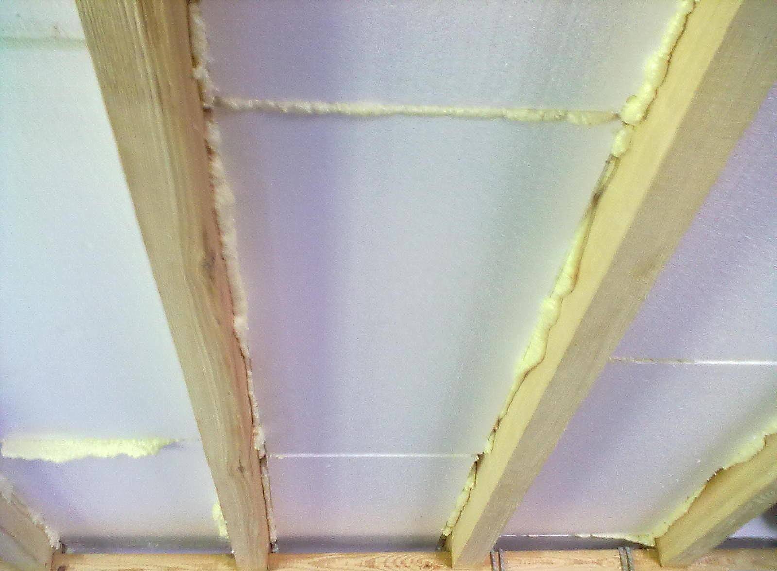 Как сделать утепление потолка изнутри своими руками, какой материал выбрать: пенопласт или минвату, детальное фото и видео
