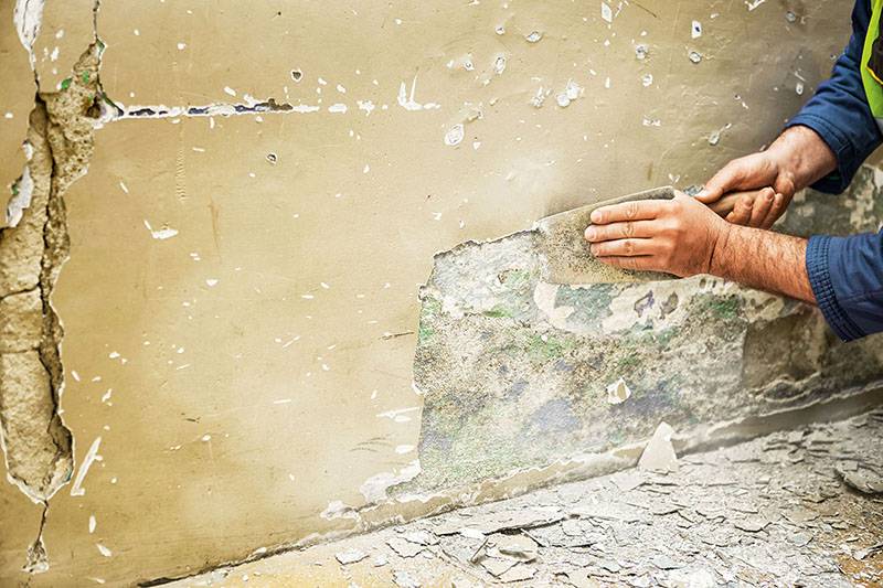 5 ошибок, из-за которых свежая штукатурка отваливается от стен — строительство и отделка — полезные советы от специалистов