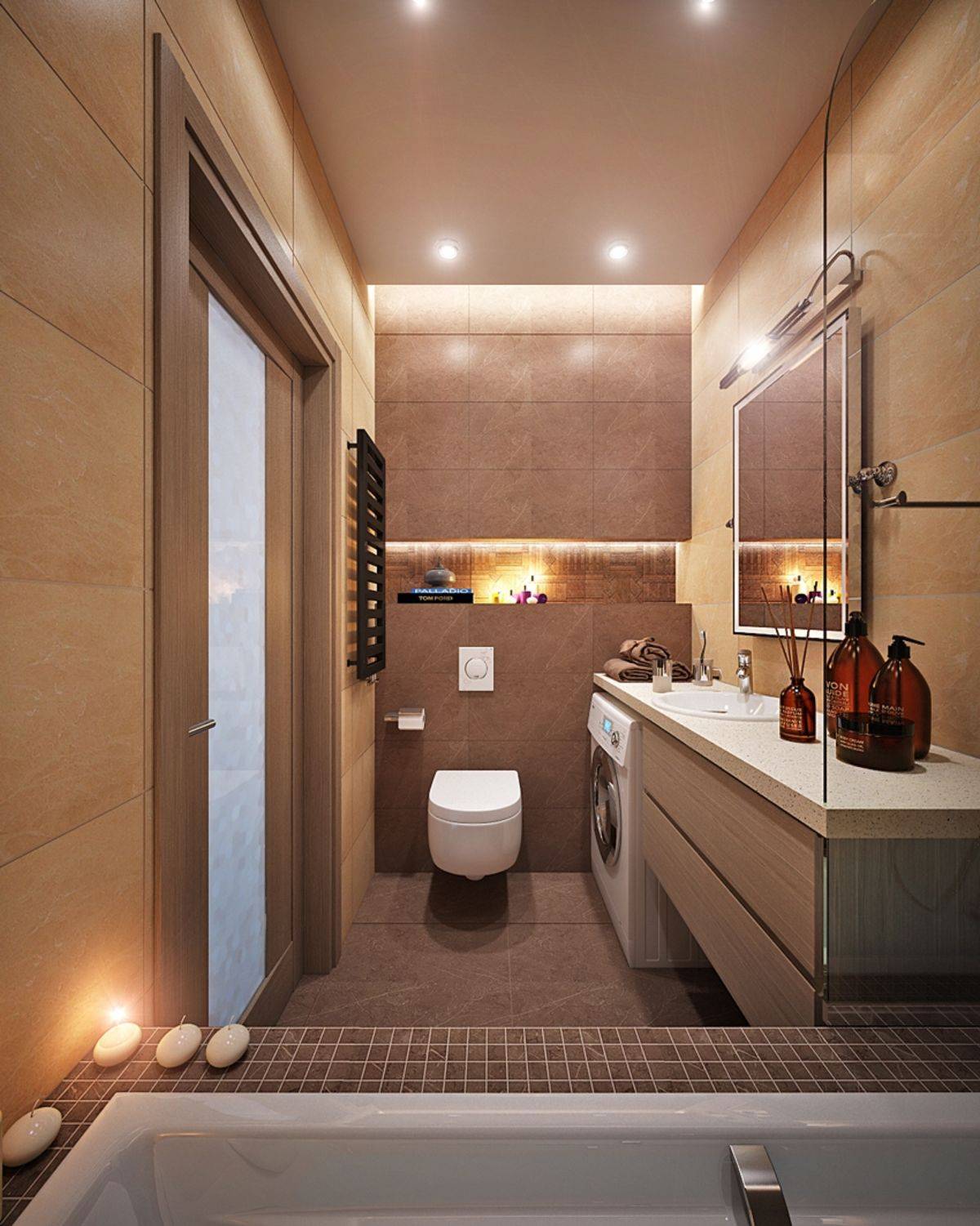 Дизайн ванной комнаты 5 кв. м. [100+ фото] ❤ лучшие интерьеры 2020
