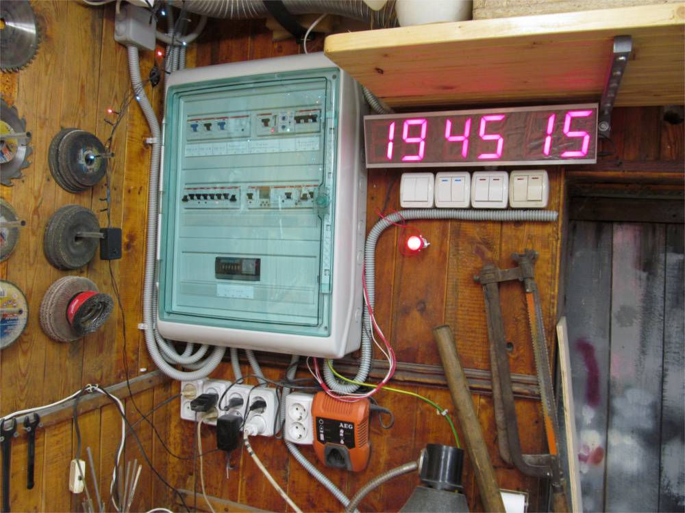 Электропроводка в гараже: 100 фото системы электропитания для гаража