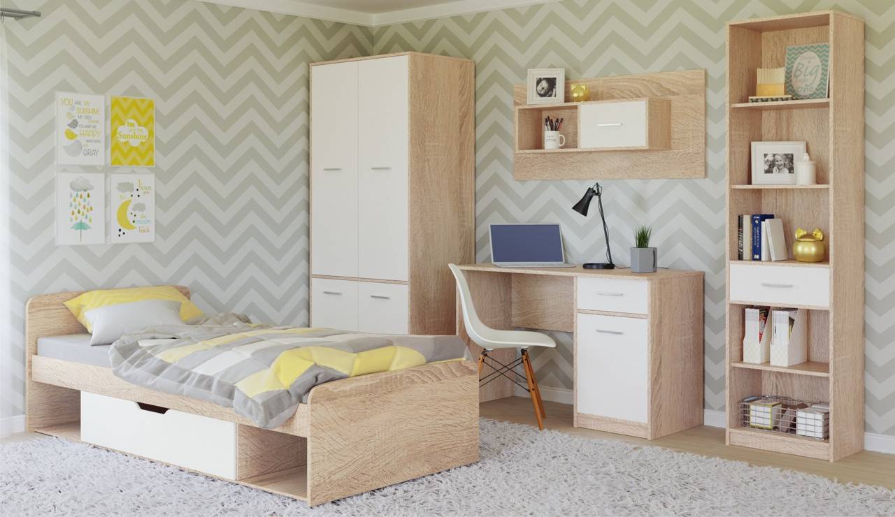 Мебель для подростка девочки: дизайн и ремонт маленькой комнаты для подростка 12-15 лет