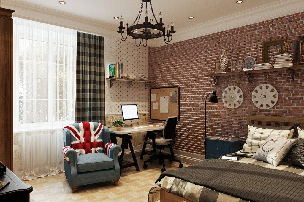 Дизайн гостиной в лондонском стиле самостоятельно