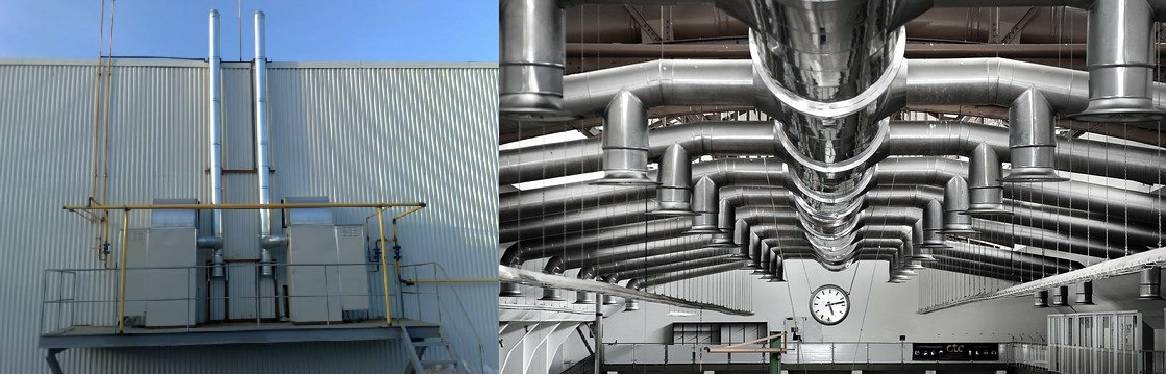 Отопление производственных помещений и предприятий - виды, схемы и нормы снип