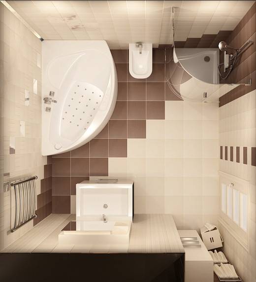 Дизайн маленькой ванной комнаты важная составляющая ремонта. дизайн ванной комнаты 5 кв м – особенности расположения мебели