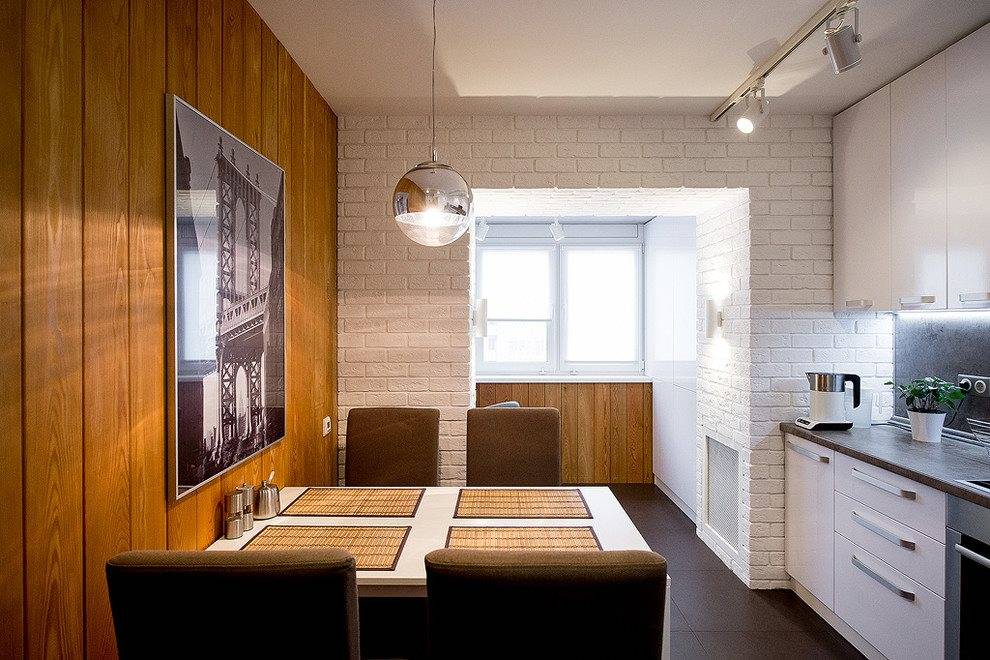 Дизайн кухни с балконом: 8, 9, 10, 11, 12 кв. м. + 100 фото