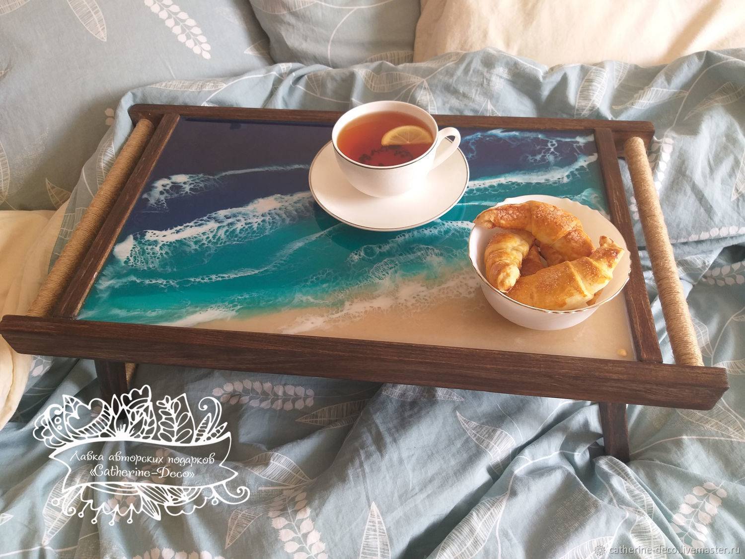 Как сделать столик для завтрака в постель своими руками: чертежи