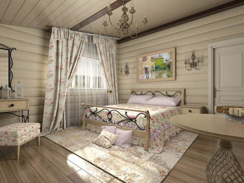 Спальня в стиле прованс. дизайн интерьера своими руками