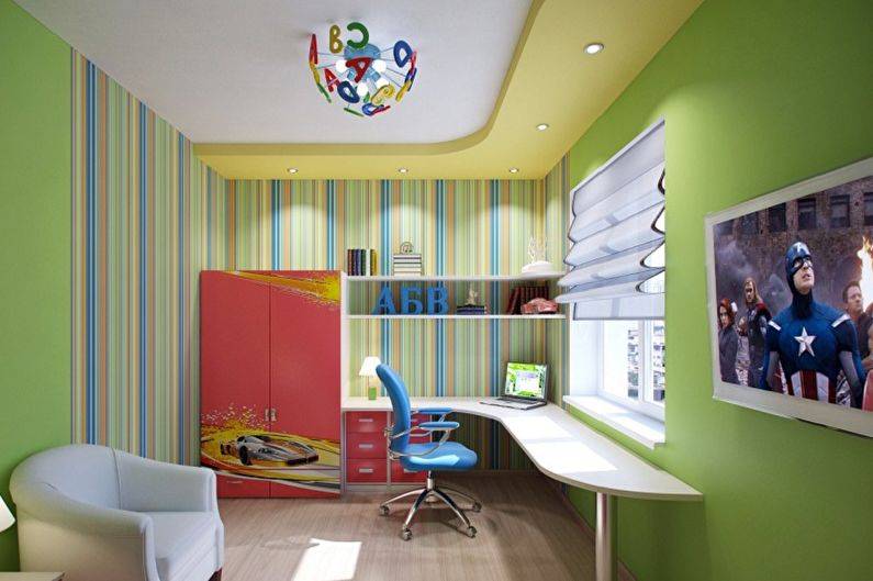 Как оформить натяжные потолки в детской комнате своими руками: фото и видео инструкция